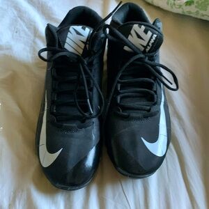 Black and white Nike Cleats
